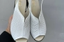 Жіночі босоніжки шкіряні літні білі VlaMar 535 Фото 2