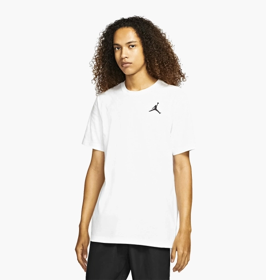 Футболка чоловіча Air Jordan M J Jumpman Emb Ss Crew White DC7485-100 фото 6 — інтернет-магазин Tapok