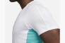 Футболка Nike Court Dri-Fit Advantage Printed Tennis Top White DX5538-100 Фото 5