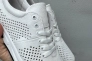 Жіночі кросівки шкіряні літні білі-чорні Milord Olimp На товстій підошві ПРФ Фото 3