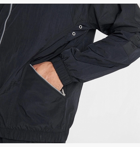 Куртка Air Jordan Essentials Warmup Full-Zip Jacket Black FB7294-010 фото 7 — интернет-магазин Tapok