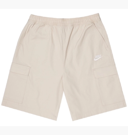 Шорти чоловічі Nike Club Woven Cargo Shorts Light Orewood Beige FB1246-104 фото 8 — інтернет-магазин Tapok