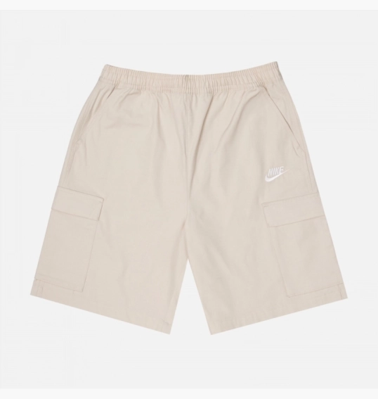 Шорти чоловічі Nike Club Woven Cargo Shorts Light Orewood Beige FB1246-104 фото 10 — інтернет-магазин Tapok