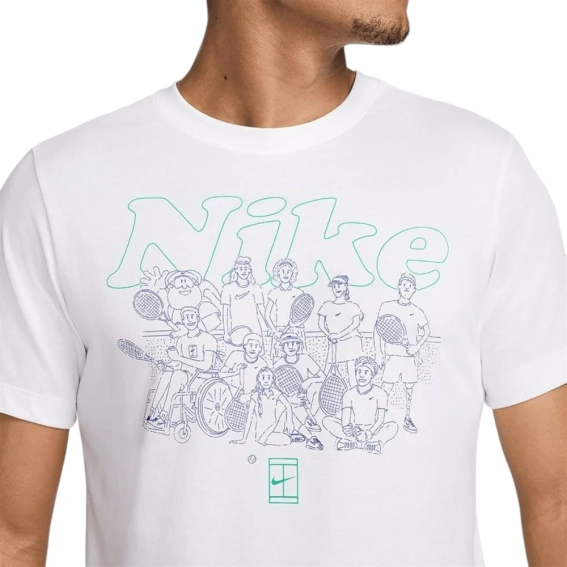 Мужская футболка с длинным рукавом NIKE M NKCT DF TEE OC SU24 FV8432-100 фото 3 — интернет-магазин Tapok
