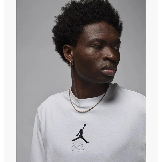 Мужская футболка NIKE M JORDAN FLT MVP 85 SS CREW FN5956-100 фото 5 — интернет-магазин Tapok