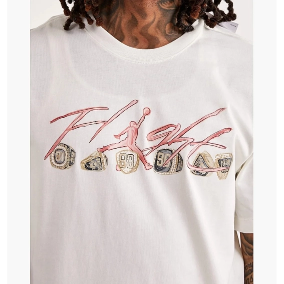 Чоловіча футболка NIKE M JORDAN FLT ESS RINGS SS CREW FN5966-133 фото 3 — інтернет-магазин Tapok