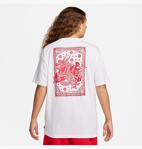 Мужская футболка NIKE U NK SB TEE M90 DRAGON FQ3719-101 фото 2 — интернет-магазин Tapok