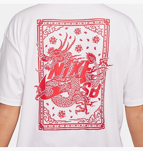 Мужская футболка NIKE U NK SB TEE M90 DRAGON FQ3719-101 фото 3 — интернет-магазин Tapok