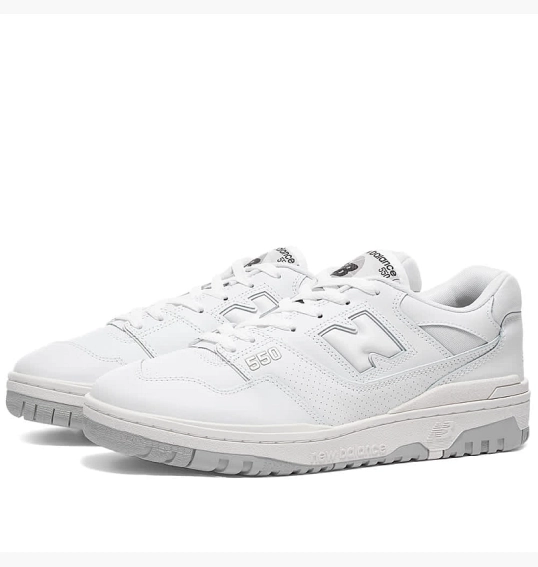 Кроссовки New Balance 550 White Grey M White BB550PB1 фото 2 — интернет-магазин Tapok