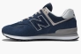 Кроссовки New Balance 574 Classic Gl Blue ML574EVN Фото 1