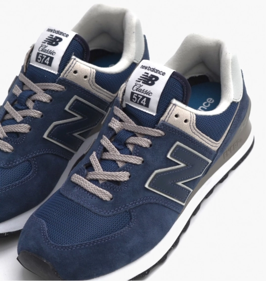 Кросівки чоловічі New Balance 574 Classic Gl Blue ML574EVN фото 9 — інтернет-магазин Tapok