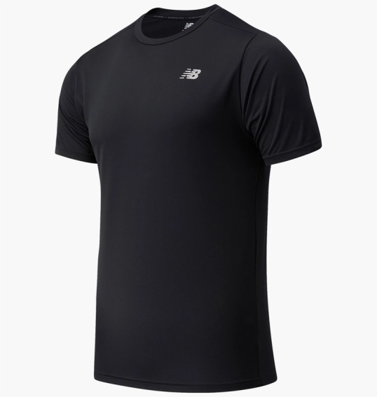 Футболка New Balance Core Run Ss Black MT11205BK фото 1 — інтернет-магазин Tapok