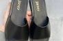 Женские шлепанцы кожаные летние черные Yuves 125 Фото 4