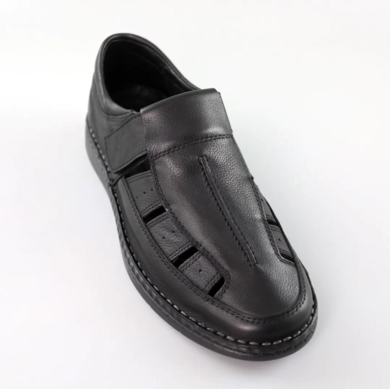 Туфли мужские кожаные 588989 Черные фото 2 — интернет-магазин Tapok