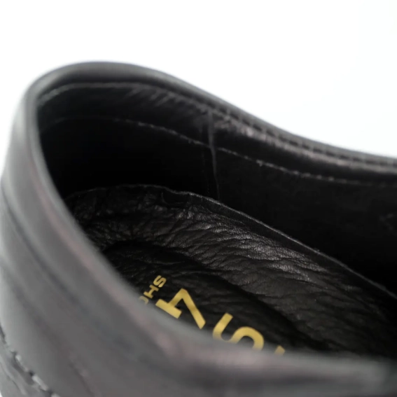 Туфли мужские кожаные 588989 Черные фото 4 — интернет-магазин Tapok