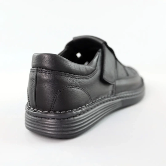 Туфли мужские кожаные 588989 Черные фото 6 — интернет-магазин Tapok