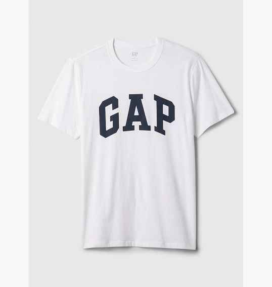 Футболка Gap Everyday Soft Crewneck T-Shirt White 855769051 фото 4 — интернет-магазин Tapok