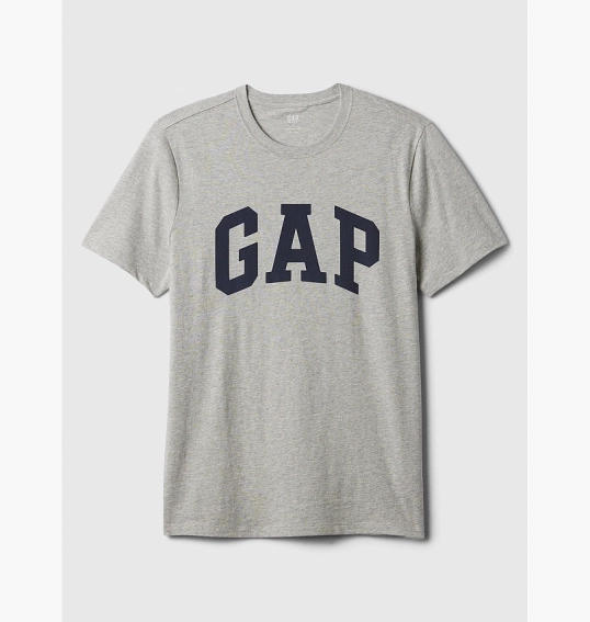 Футболка чоловіча Gap Everyday Soft Crewneck T-Shirt Grey 855769001 фото 4 — інтернет-магазин Tapok