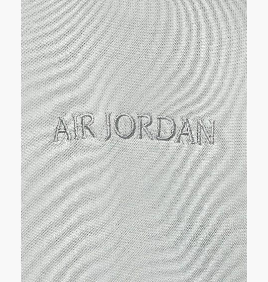 Худые Air Jordan Air Wordmark Fleece Hoodie Grey FJ1966-034 фото 8 — интернет-магазин Tapok