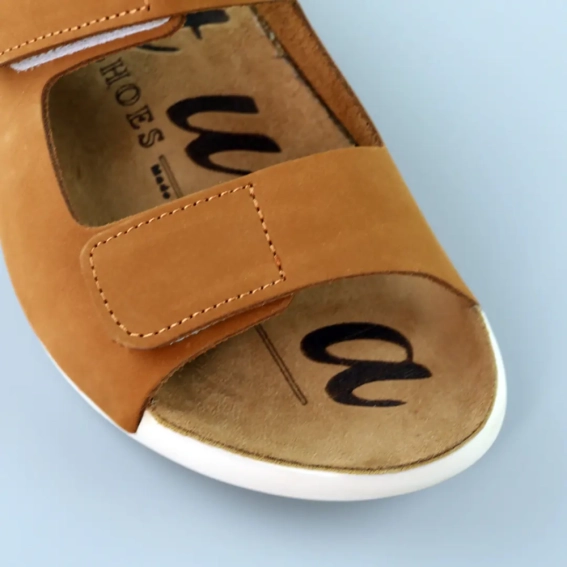 Шлепанцы женские 589071 Коричневые фото 4 — интернет-магазин Tapok