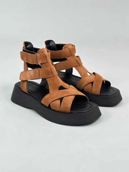 Босоножки женские замшевые. фото 11 — интернет-магазин Tapok