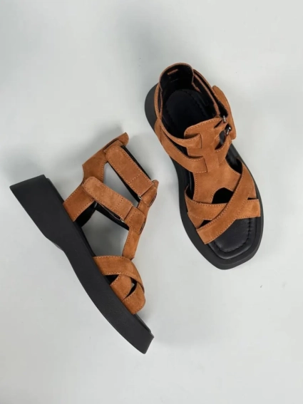 Босоножки женские замшевые. фото 12 — интернет-магазин Tapok