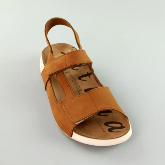 Сандали женские 589168 Коричневые. фото 2 — интернет-магазин Tapok