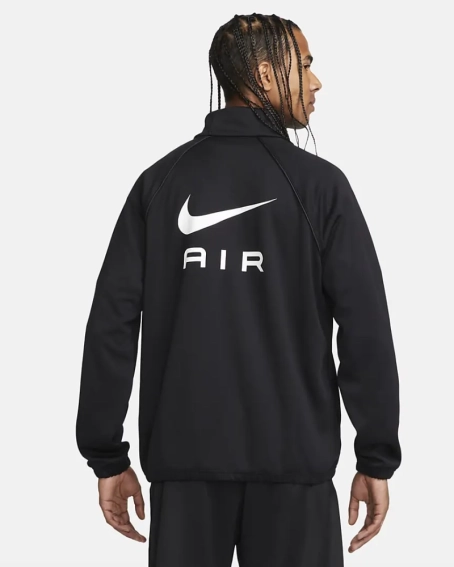 Бомбер Nike Air Men's Poly-Knit Jacket (DQ4221-010) DQ4221-010 фото 2 — інтернет-магазин Tapok