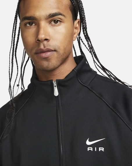 Бомбер Nike Air Men's Poly-Knit Jacket (DQ4221-010) DQ4221-010 фото 3 — інтернет-магазин Tapok