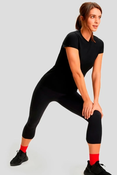 Бриджи Falke ESS 3/4 TIGHTS COMPRESSION 38600-3000 фото 4 — интернет-магазин Tapok