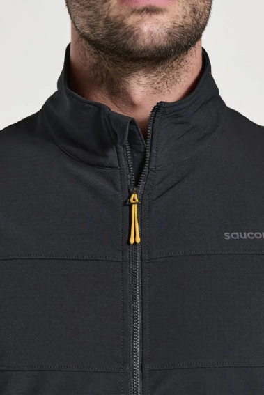 Вітровка Saucony BLUSTER JACKET 800296-BK фото 3 — інтернет-магазин Tapok