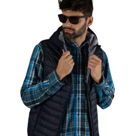 Жилетка CMP Мужская VEST FIX HOOD 34Z5137-N950 фото 6 — интернет-магазин Tapok