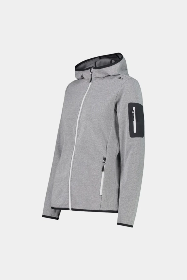 Кофта CMP Женская JACKET FIX HOOD 34H6376-13XR фото 2 — интернет-магазин Tapok