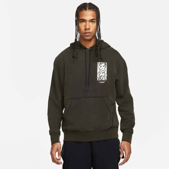 Кофта Jordan MJ ZION DF PERF FLC HOODIE DH0598-010 фото 1 — интернет-магазин Tapok