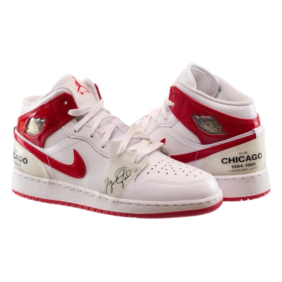 Кроссовки Jordan 1 Mid Gs DR6496-116 фото 1 — интернет-магазин Tapok