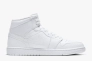 Кроссовки Jordan 1 Mid White (554724-130) 554724-130 Фото 3