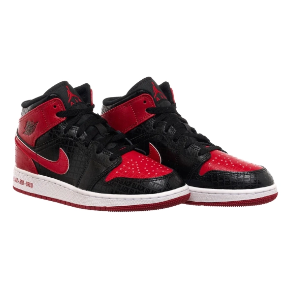 Кросівки JORDAN AIR 1 MID SS (GS) DM9650-001 фото 5 — інтернет-магазин Tapok