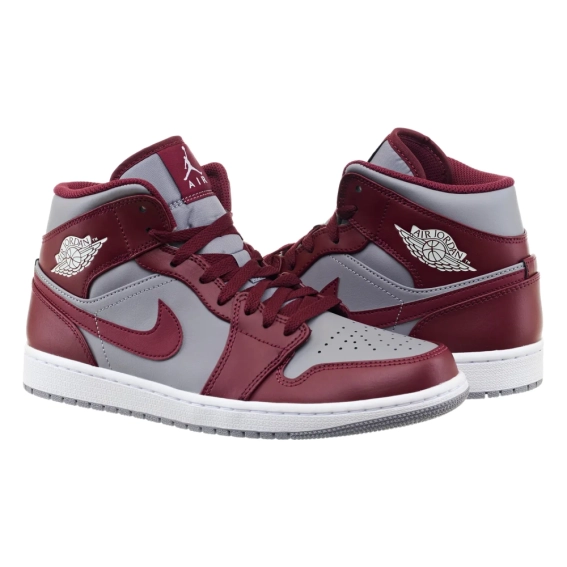 Кроссовки Nike Air Jordan 1 Mid (DQ8426-615) DQ8426-615 фото 1 — интернет-магазин Tapok