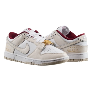 Кроссовки Nike Dunk Low Se Just Do It White Phantom DV1160-100