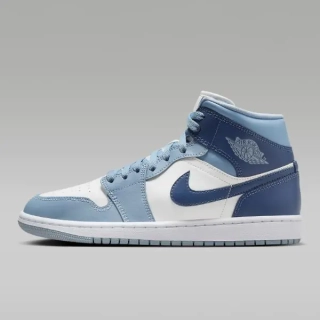 Кроссовки женские Jordan 1 Mid Shoes &#39;Diffused Blue&#39; (BQ6472-140) BQ6472-140