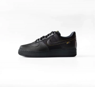 Кроссовки мужские Nike Air Force 1 &#39;07 &#39;Black University Gold&#39; (FZ4617-001) FZ4617-001