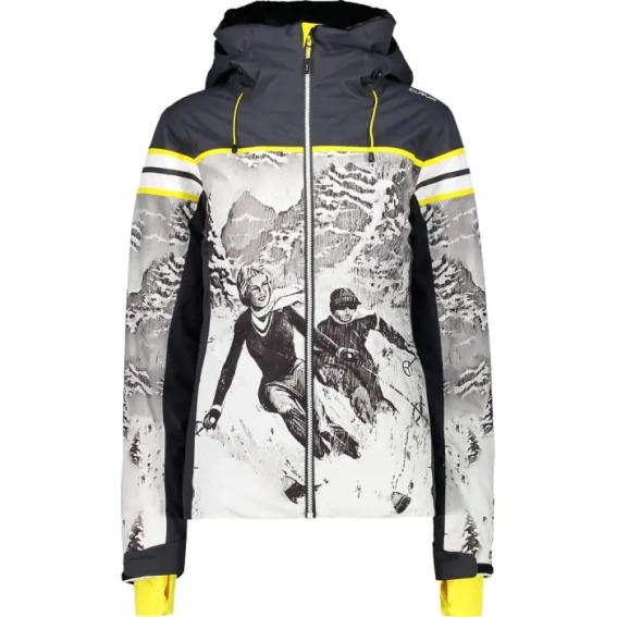 Куртка лыжная CMP WOMAN JACKET FIX HOOD 30W0826-U423 фото 1 — интернет-магазин Tapok