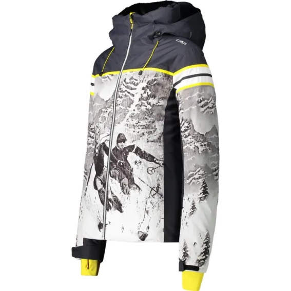Куртка лыжная CMP WOMAN JACKET FIX HOOD 30W0826-U423 фото 2 — интернет-магазин Tapok