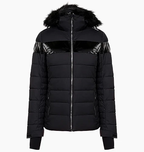 Куртка лыжная CMP WOMAN JACKET ZIP HOOD 30W0686 30W0686-U901 фото 1 — интернет-магазин Tapok