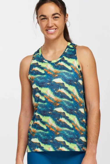 Майка Saucony STOPWATCH SINGLET 800369-VGP фото 1 — интернет-магазин Tapok
