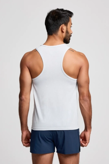 Майка Saucony STOPWATCH SINGLET SAM800375-GNH фото 4 — интернет-магазин Tapok