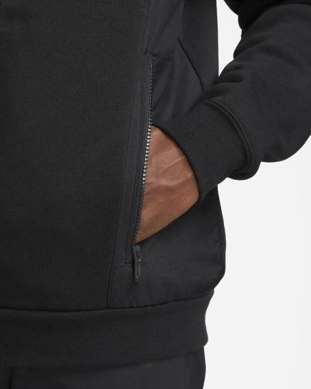 Толстовка Nike HYBRID FLC FZ HOODIE BB DO7228-010 фото 4 — интернет-магазин Tapok