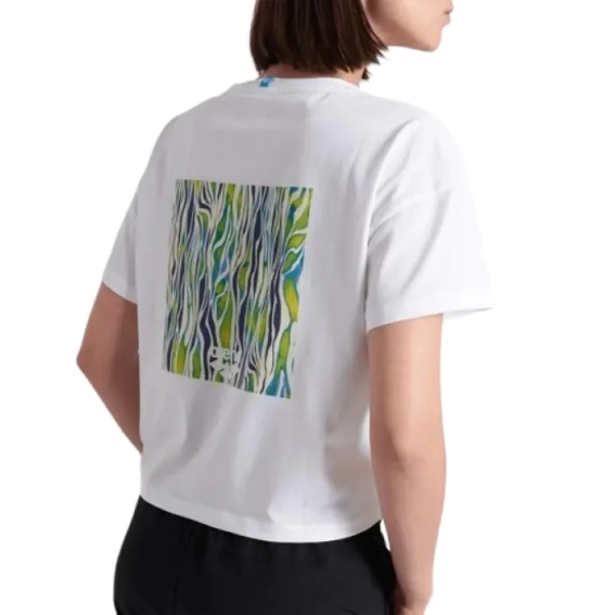 Футболка Arena CROP TEE PRINTED 007391-100 фото 3 — интернет-магазин Tapok