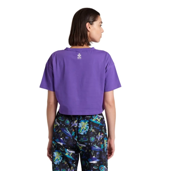 Футболка Arena FUN PLANET CROP TEE 007537-900 фото 2 — интернет-магазин Tapok