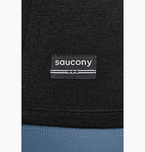 Футболка Saucony PEREGRINE MERINO LONG SLEEVE SAM800362-BK фото 4 — интернет-магазин Tapok